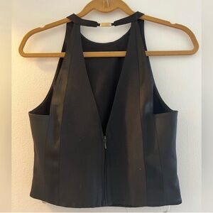 * Sold * - Halston Heritage High-Neck Black Women’s Top | Size 4 | NWT